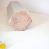 Bottle in Alsace sandstone hexagonal gray