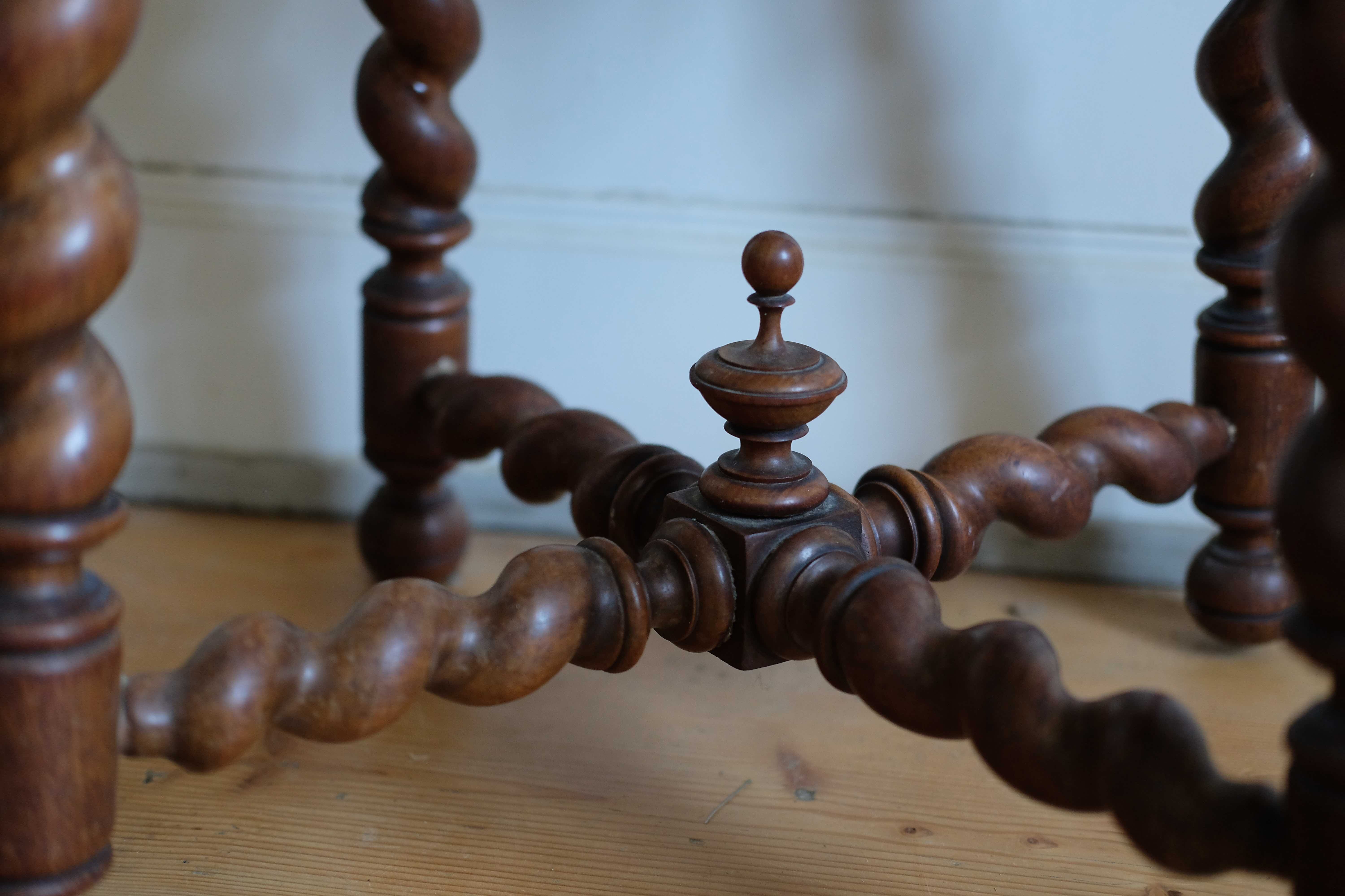 Spanish design country antique stool