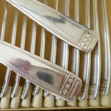 Silver metal housewife