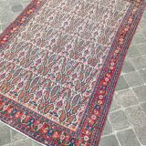 Tapis d'orient ancien persan Senna fait main 2,06 X 1,34 m