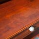 Wooden console, old wooden dressing table