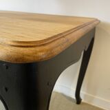 Regency style table in solid oak