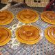 6 plates St-Jacques barbotine Sarrgeumines