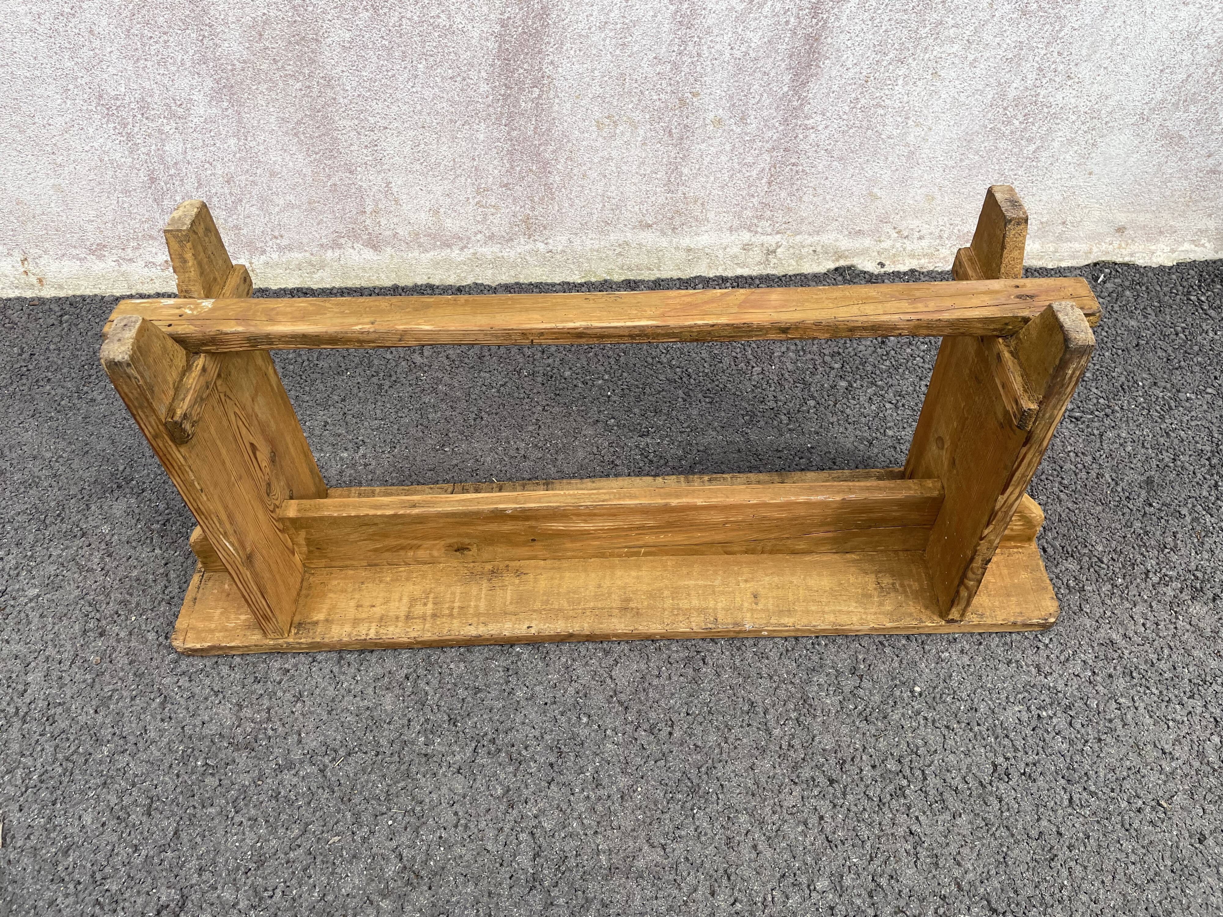 Wooden bench 100cm