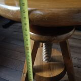 Vintage screw workshop stool