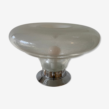 Vintage Italian lamp in Murano glass by Toni Zuccheri Mazzega edition