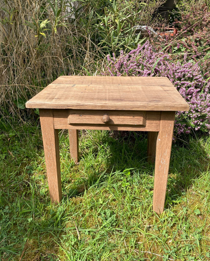 Small vintage farmhouse coffee table
