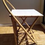 Rattan magasine rack