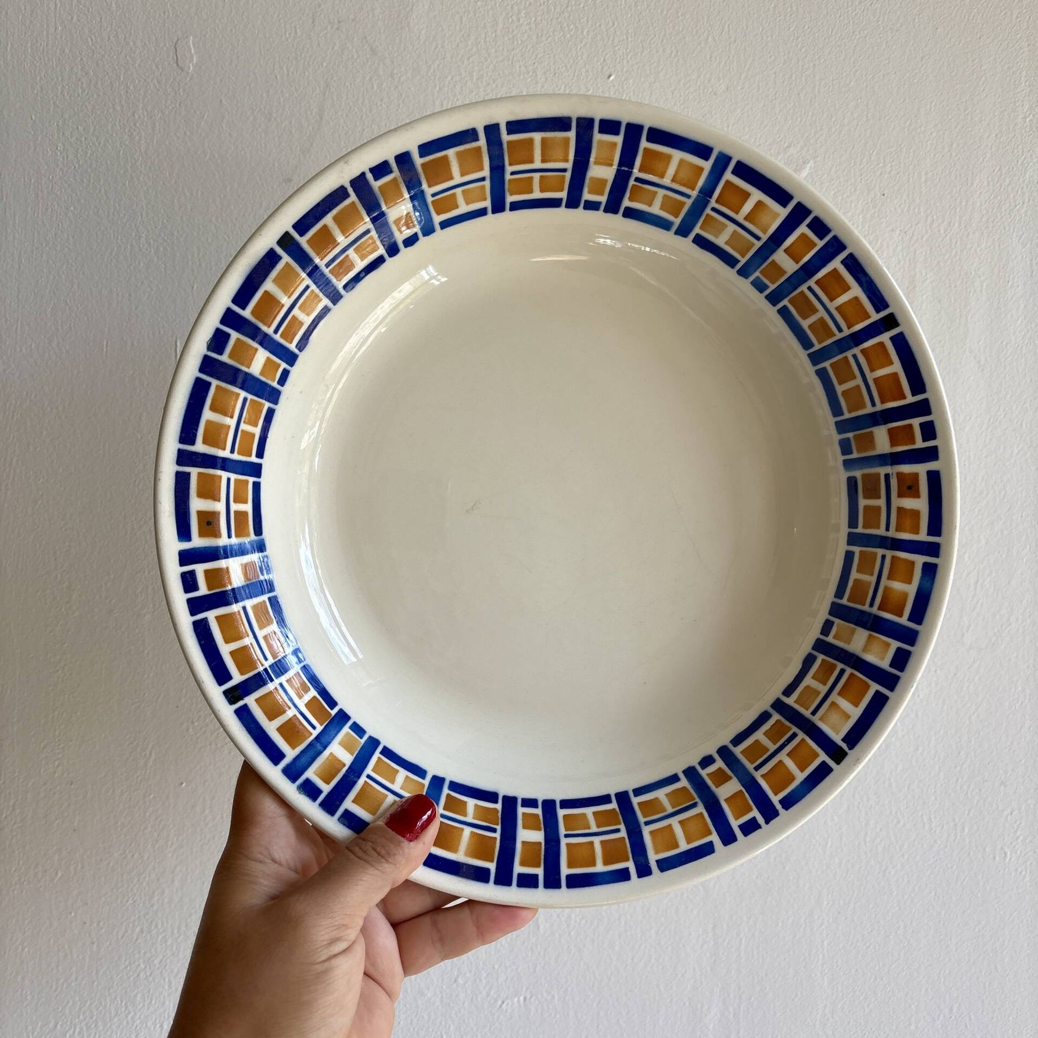 Lot de deux plats vintage - Robinson de Badonvillier