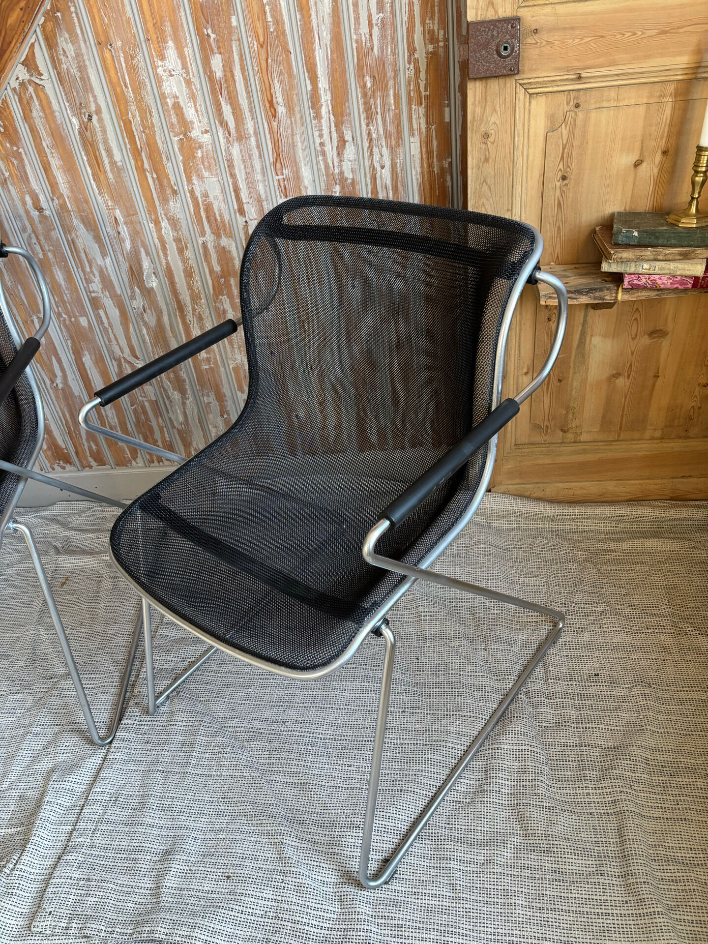 Paire de fauteuils Penelope par Charles Pollock pour Castelli