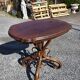 Thonet No. 1 curved wooden side table from the 19th century.