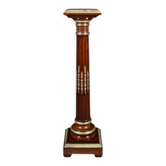 Pivoting column in Mahogany, Napoleon III style – 1900