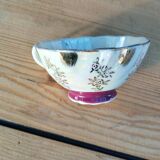 Set of five vintage pearly cups