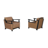 Pair of mid-century armchairs