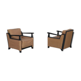 Pair of mid-century armchairs