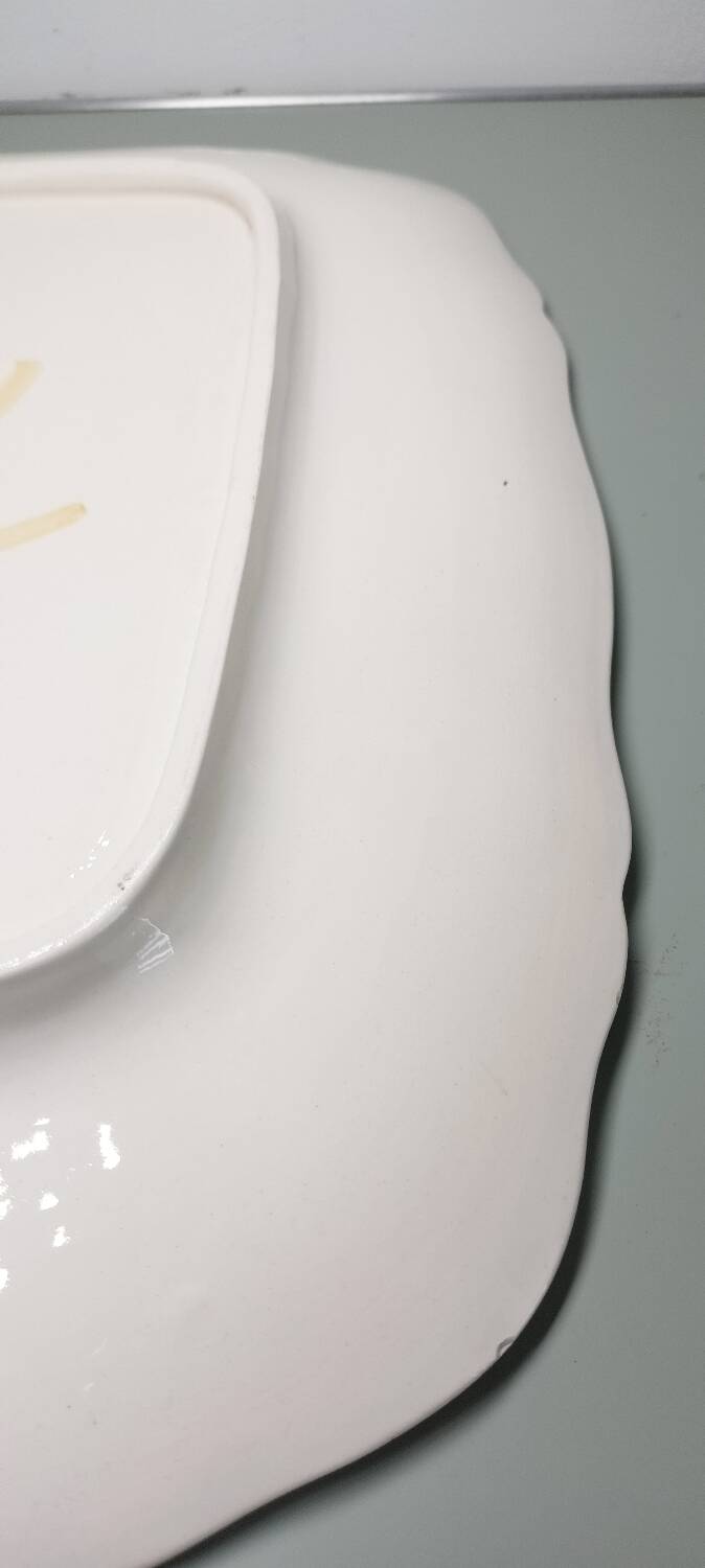 Old Sarreguemines dish