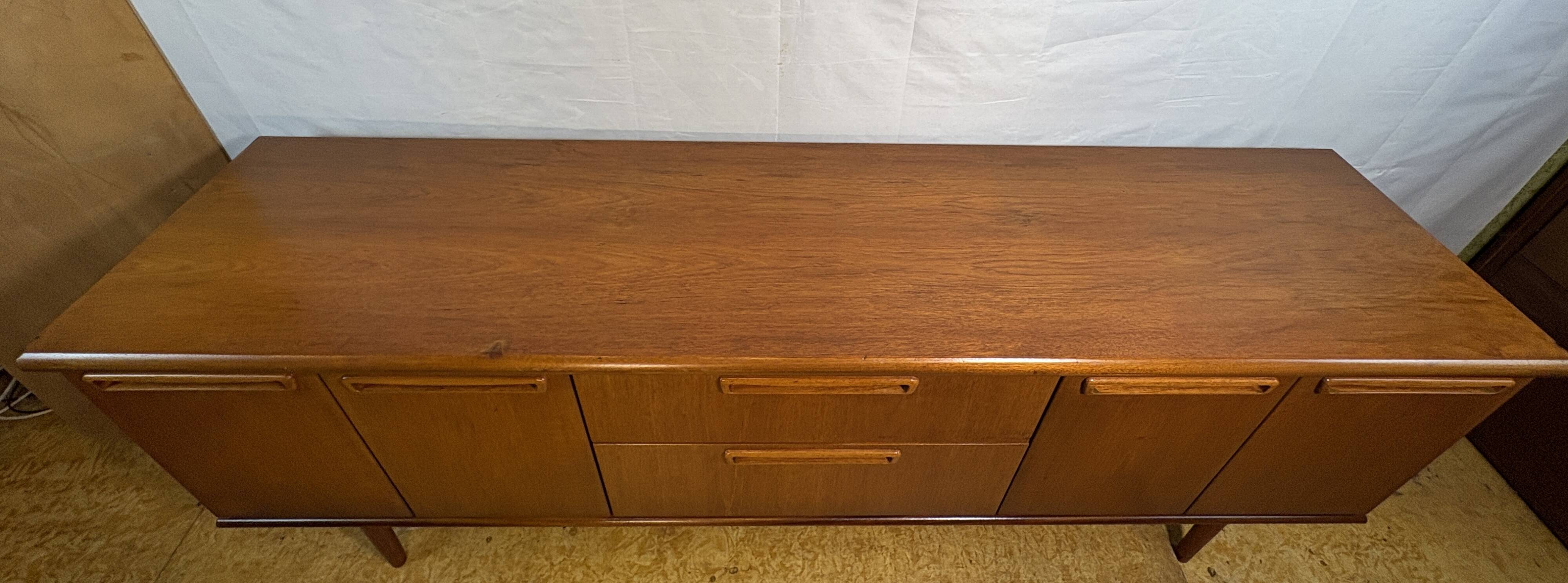 Vintage Meredew Teak Sideboard | 1960s | Mid-Century British Design  A beau