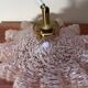Pink Clichy glass tilting wall light