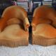 Pair of “toad” armchairs