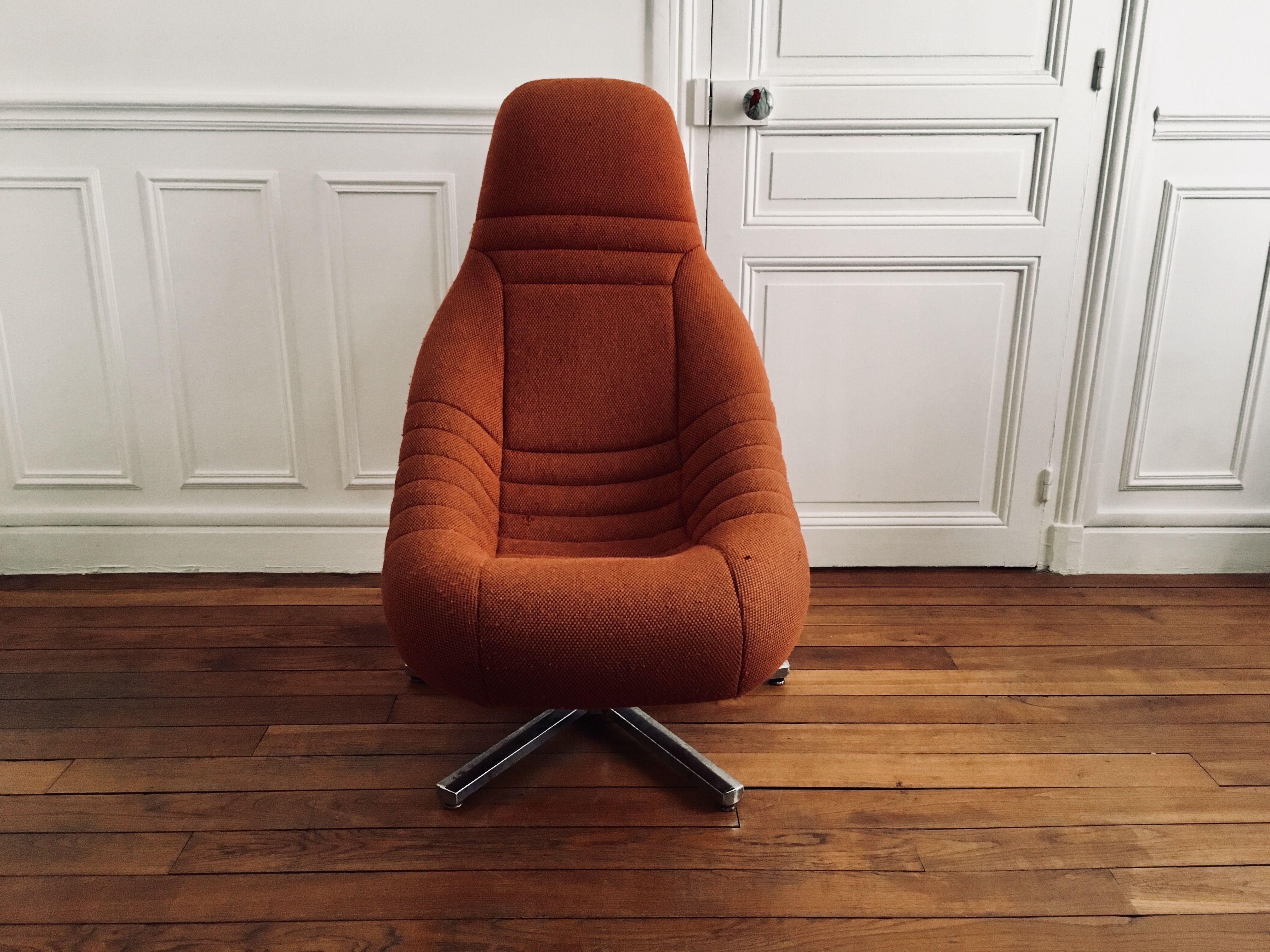 Fauteuil baquet vintage année 70