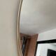Asymmetrical mirror Deknudt freeform from the 60s-70s