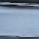 Embroidered ivory tablecloth with 12 towels