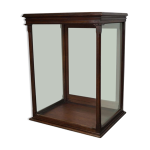 vitrine en acajou fin