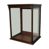 Mahogany showcase late nineteenth century
