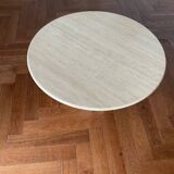 Roche Bobois vintage travertine coffee table from the 70s / 80s