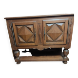 Basque-style sideboard with 2 doors