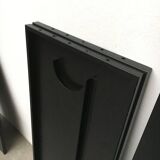 Postmodern Italian graffiti shelf by Rodney Kinsman for Bieffeplast, 1980s.