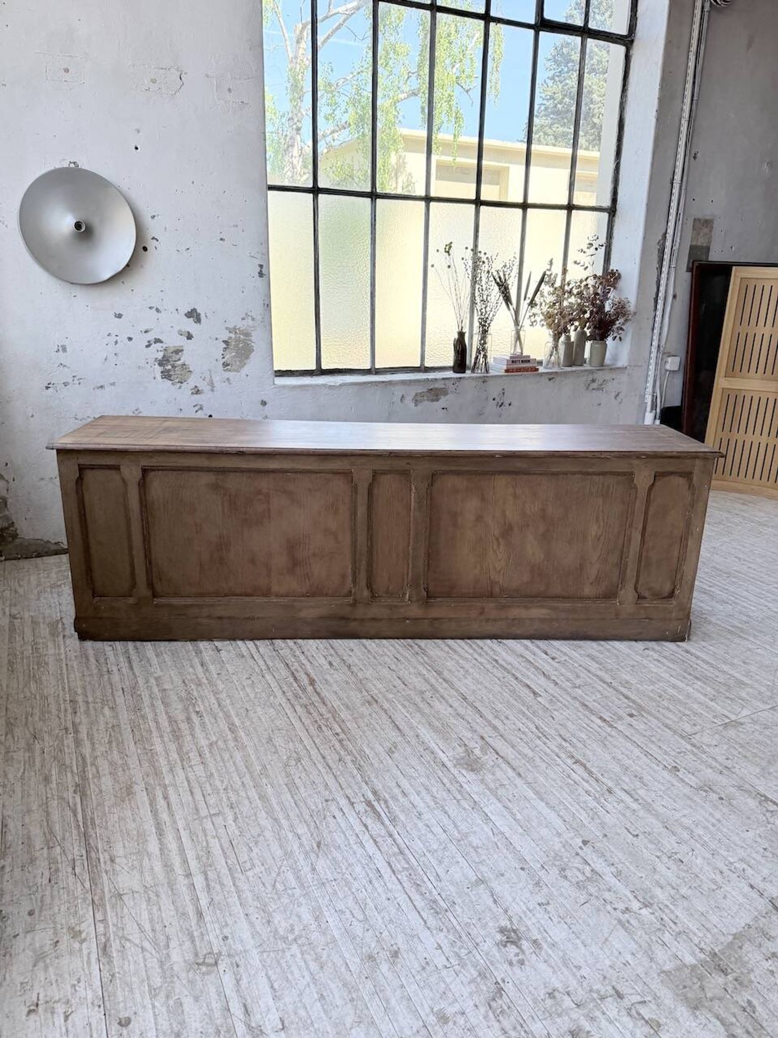 Oak workbench 250 cm XL 1950