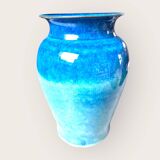 Accolay decorative vase, French ceramic 1960