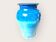 Accolay decorative vase, French ceramic 1960
