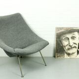 Armchair Oyster flesh by Pierre Paulin for Artifort