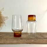 6 vintage luminarc glasses