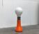 Murano Glass Floor Lamp Model Birillo Mid-Century Italian Space, 1960s