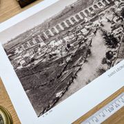 Saint-Léonard-de-Noblat, Haute-Vienne, printed photo plate from 1942.