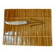 cheese platter with its ceramic knife type Vallauris