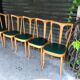 Lot de 5 chaises italienne