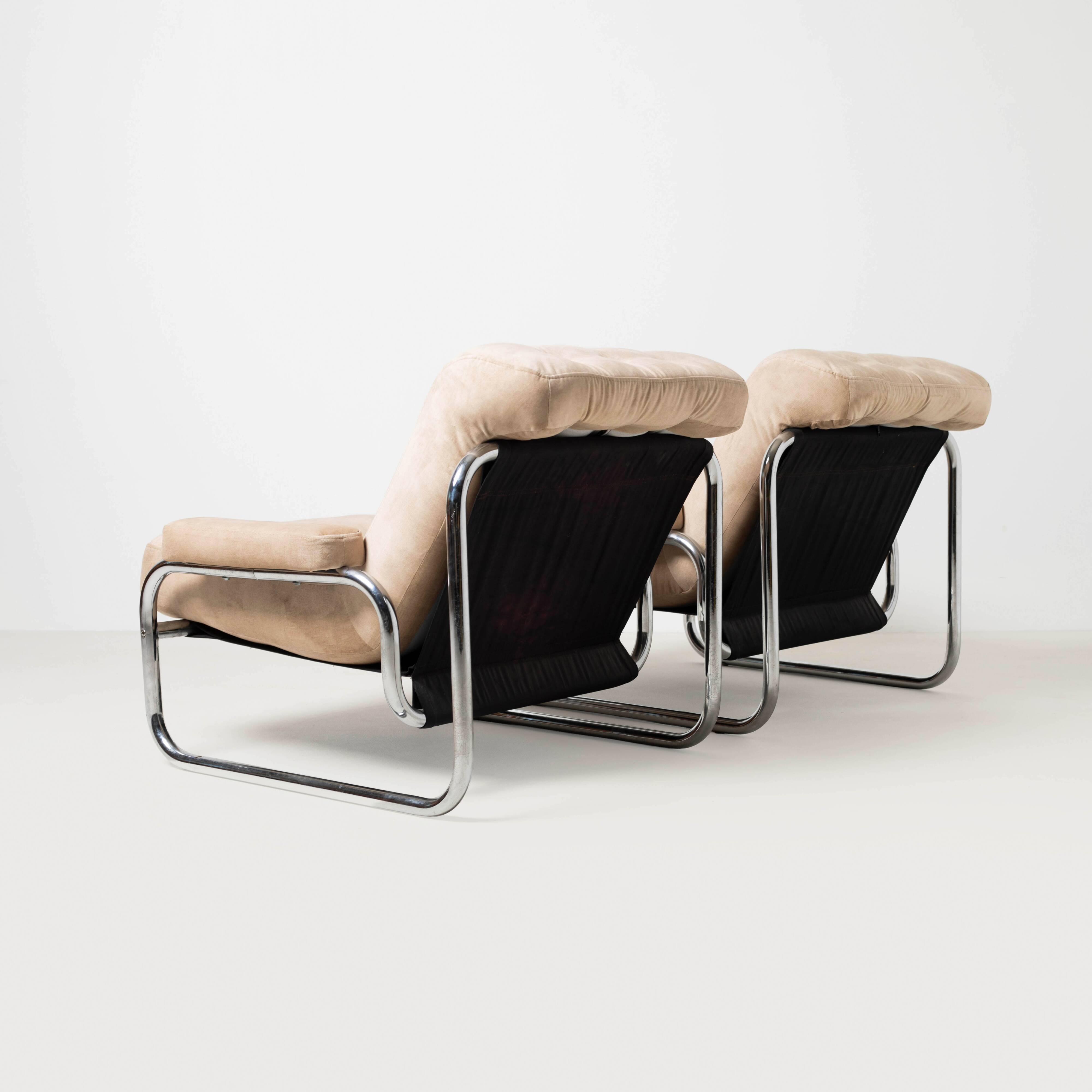 Ensemble de 2 fauteuils lounge emblématiques Borkum par Johan Bertil Häggström pour IKEA