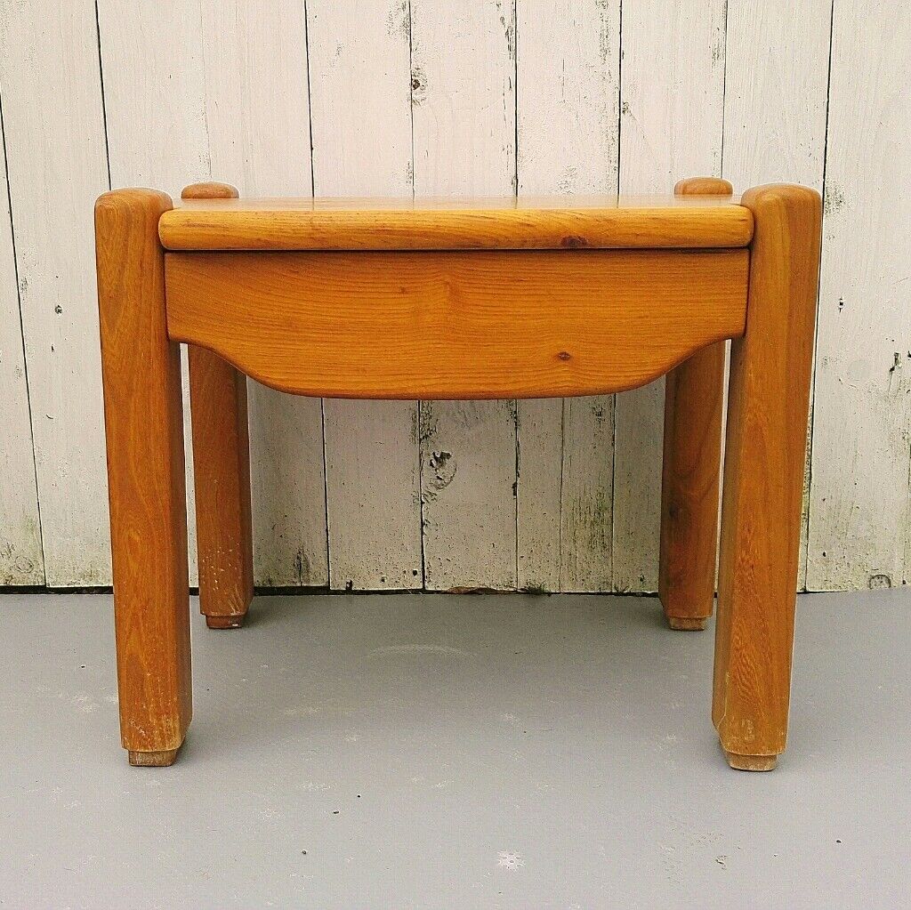 Chevet en orme massif vintage Maison Regain