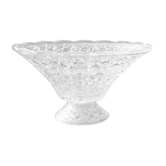 Coupe à fruits en verre taillé