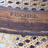 Set of 3 quality canned chairs of FISHEL brand