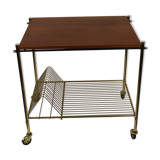 Vinyl door table