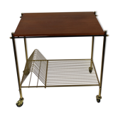 Vinyl door table