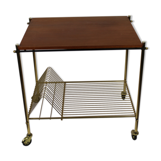 Vinyl door table