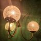 Vintage three-light chandelier