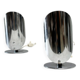 Paire de lampes de table italiennes