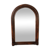 Vintage rattan mirror